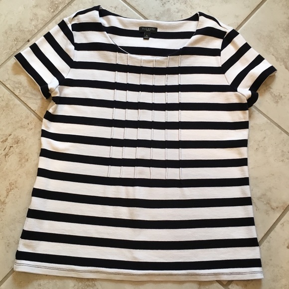 Talbots striped tee Clearance